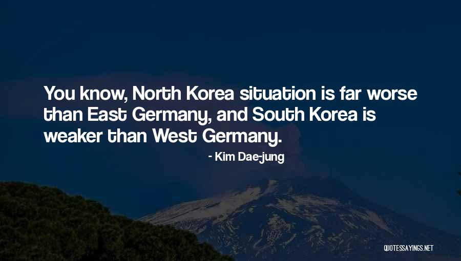 West Germany Quotes By Kim Dae-jung West Germany Quotes By Kim Dae-jung