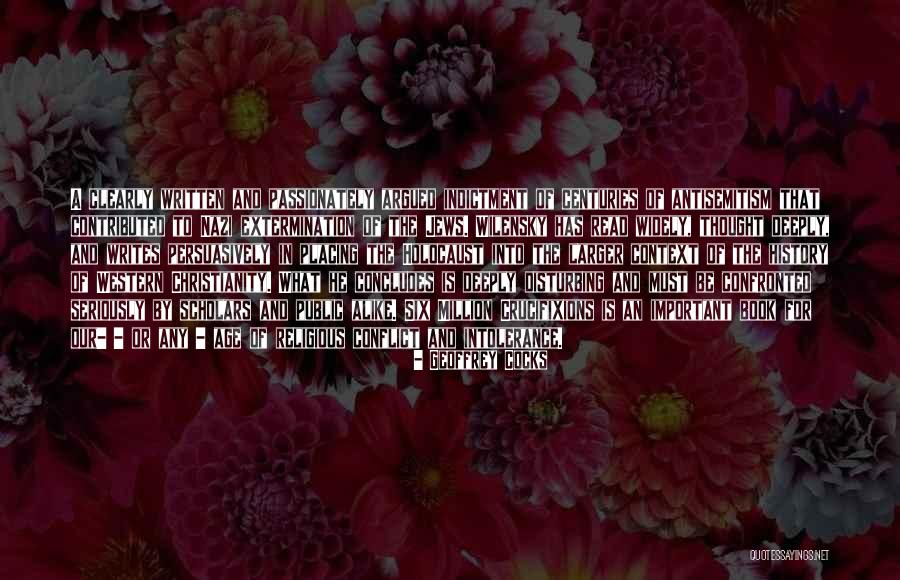Western Christianity Quotes By Geoffrey Cocks Western Christianity Quotes By Geoffrey Cocks