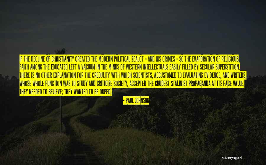 Western Christianity Quotes By Paul Johnson Western Christianity Quotes By Paul Johnson