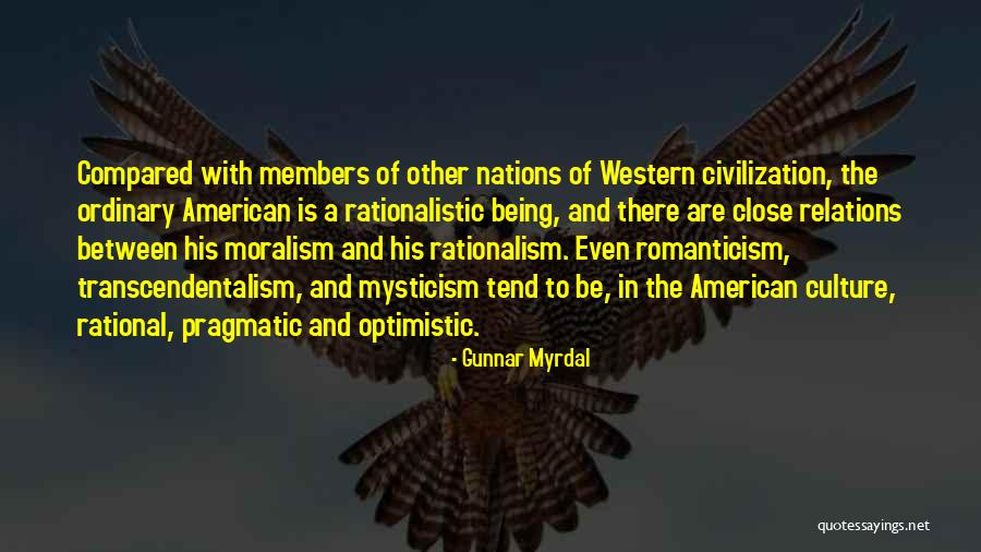 Western Culture Quotes By Gunnar Myrdal Western Culture Quotes By Gunnar Myrdal