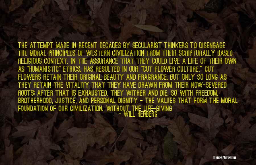 Western Culture Quotes By Will Herberg Western Culture Quotes By Will Herberg