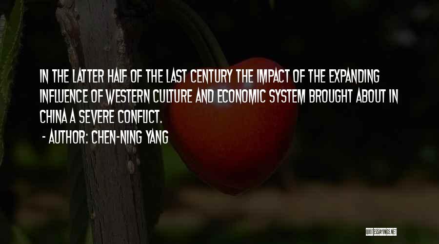 Western Influence Quotes By Chen-Ning Yang