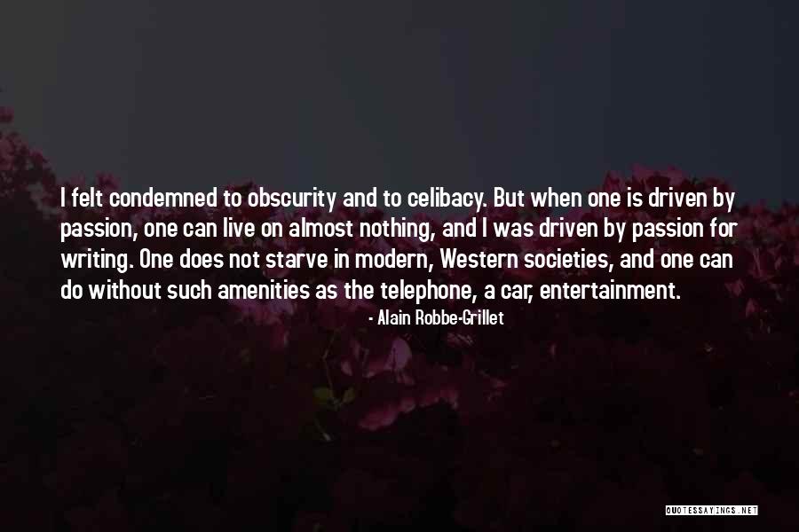 Western Quotes By Alain Robbe-Grillet