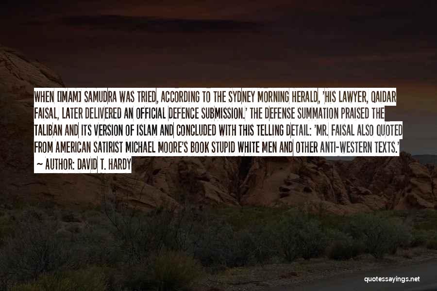 Western Quotes By David T. Hardy