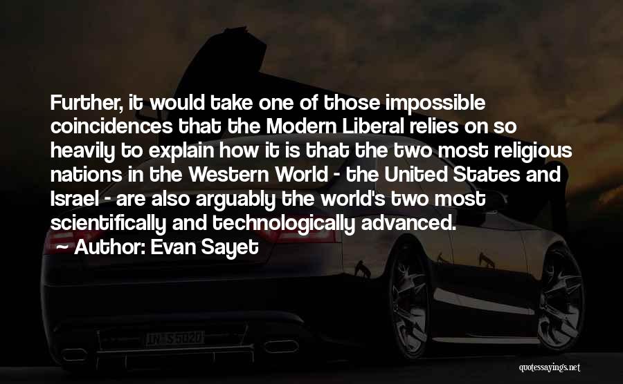 Western World Quotes By Evan Sayet