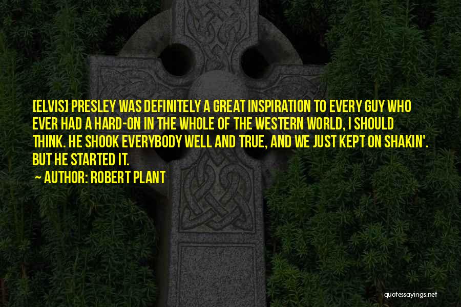 Western World Quotes By Robert Plant