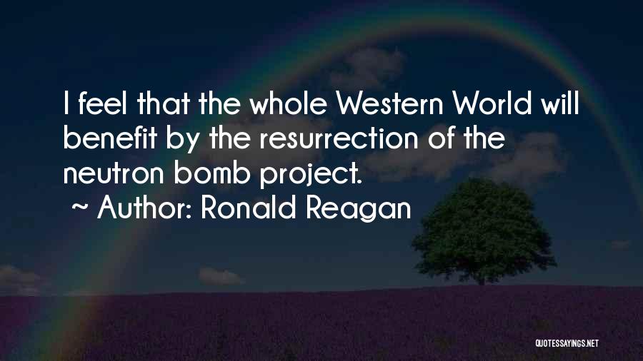 Western World Quotes By Ronald Reagan