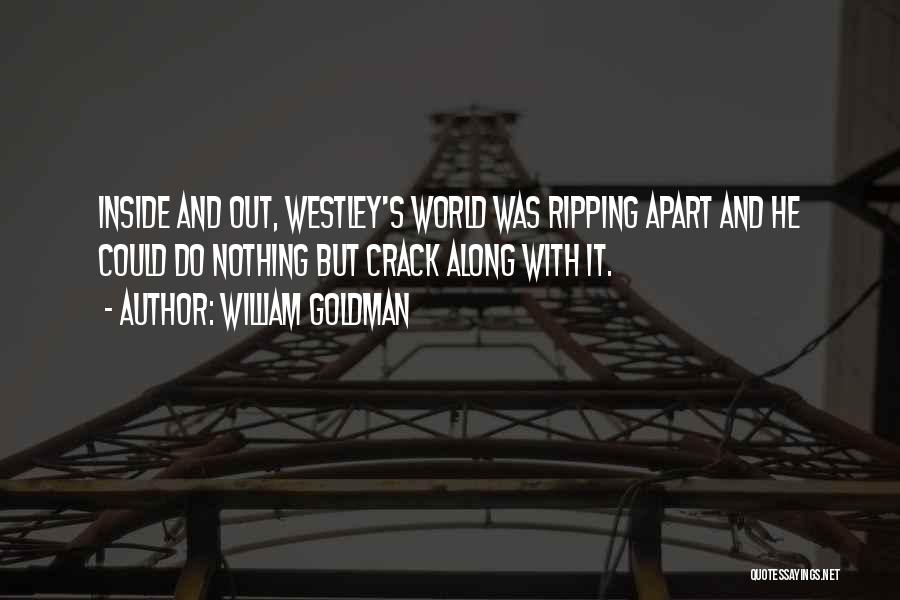 Westley Quotes By William Goldman