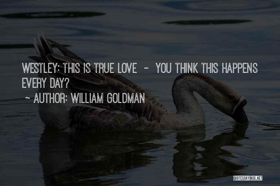 Westley Quotes By William Goldman