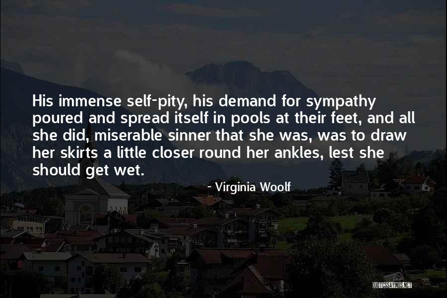 Wet Feet Quotes By Virginia Woolf