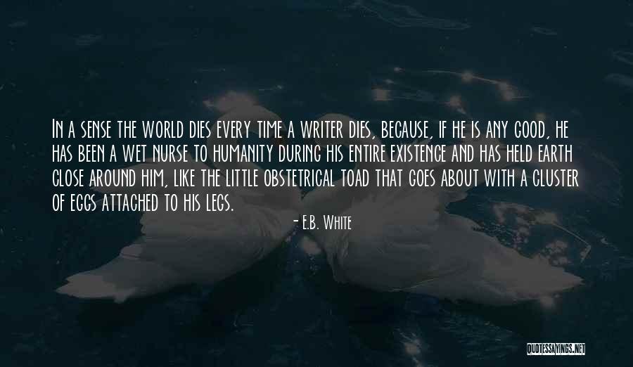 Wet Legs Quotes By E.B. White Wet Legs Quotes By E.B. White