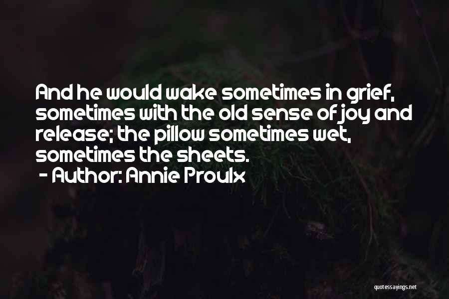Wet Pillow Quotes By Annie Proulx