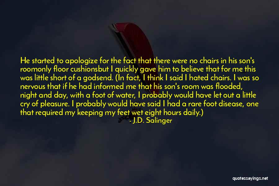 Wet Room Quotes By J.D. Salinger Wet Room Quotes By J.D. Salinger
