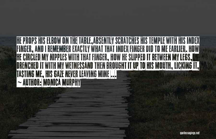 Wetness Quotes By Monica Murphy