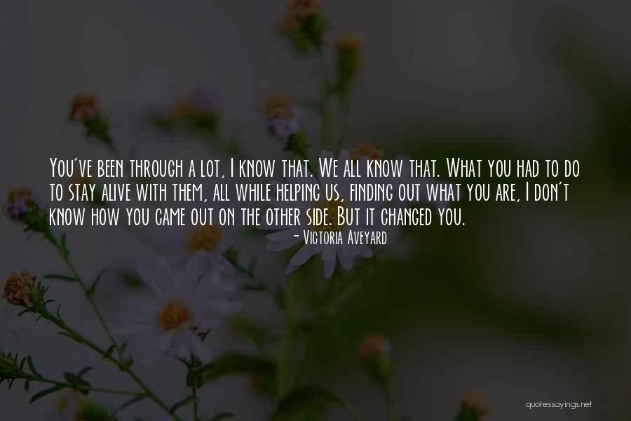 We've Been Through It All Quotes By Victoria Aveyard We've Been Through It All Quotes By Victoria Aveyard