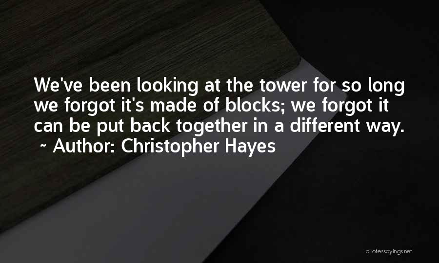 We've Been Together For So Very Long Quotes By Christopher Hayes