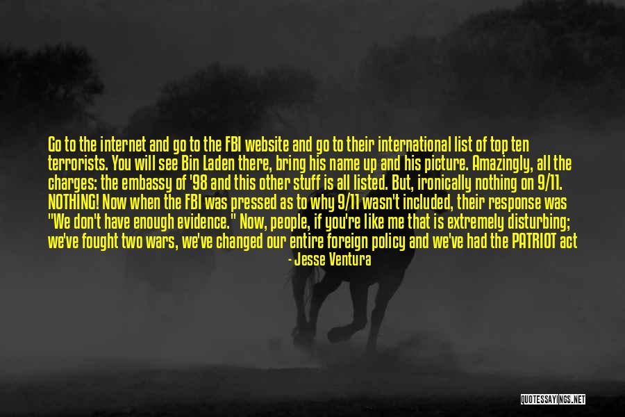 We've Changed Quotes By Jesse Ventura We've Changed Quotes By Jesse Ventura