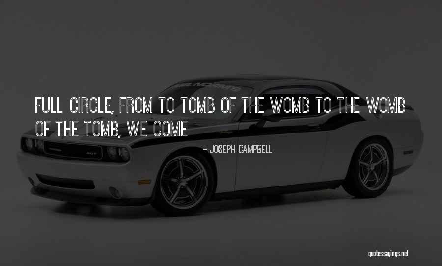 We've Come Full Circle Quotes By Joseph Campbell