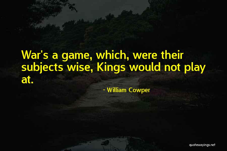Weyler Obituary Quotes By William Cowper Weyler Obituary Quotes By William Cowper