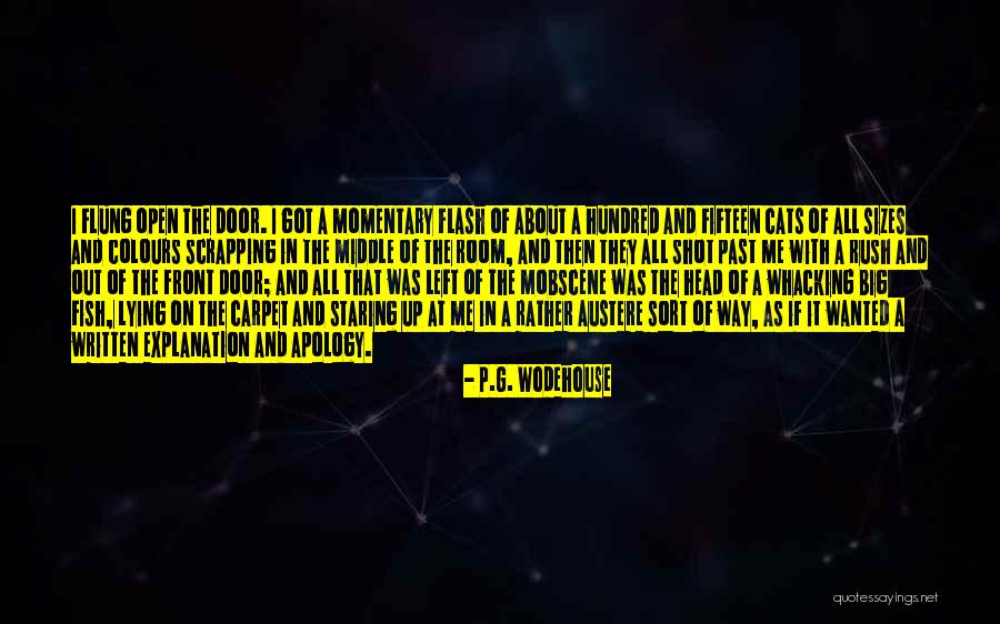 Whacking Off Quotes By P.G. Wodehouse Whacking Off Quotes By P.G. Wodehouse