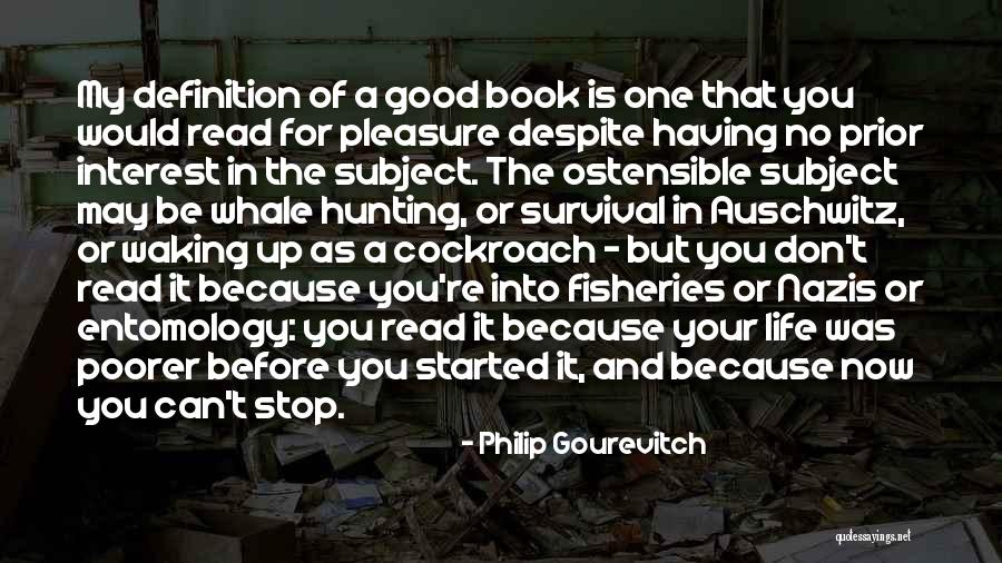 Whale Hunting Quotes By Philip Gourevitch