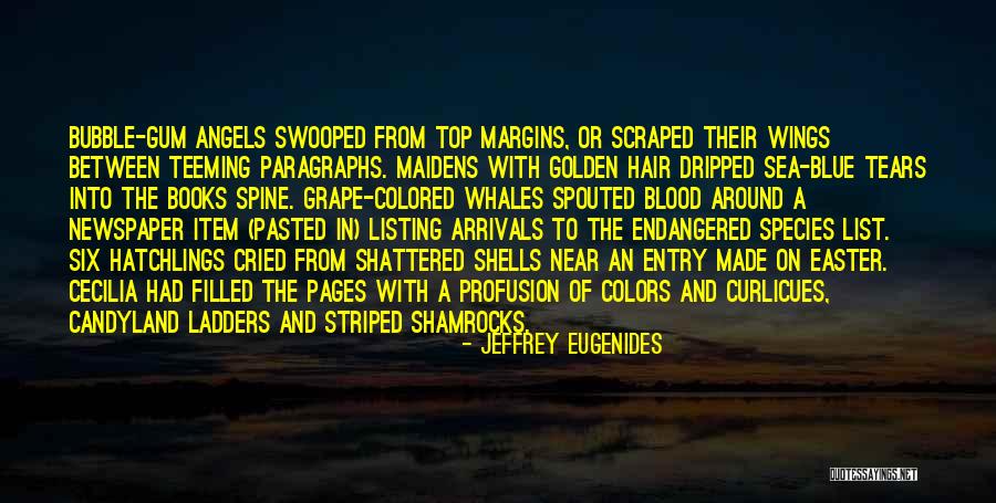 Whales Quotes By Jeffrey Eugenides Whales Quotes By Jeffrey Eugenides