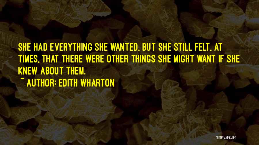 Wharton Quotes By Edith Wharton