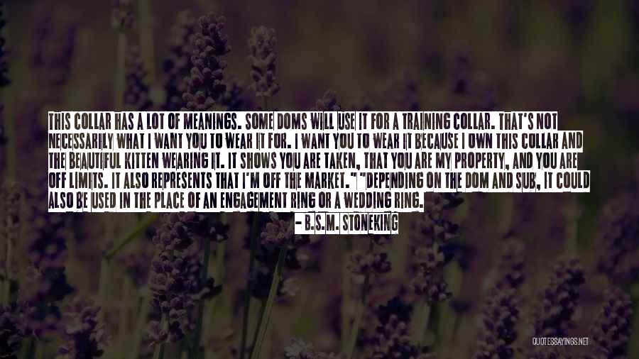 What A Beautiful Wedding Quotes By B.S.M. Stoneking What A Beautiful Wedding Quotes By B.S.M. Stoneking