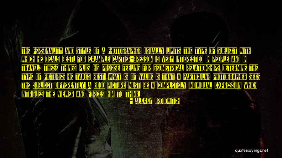 What A Good Feeling Quotes By Alexey Brodovitch What A Good Feeling Quotes By Alexey Brodovitch