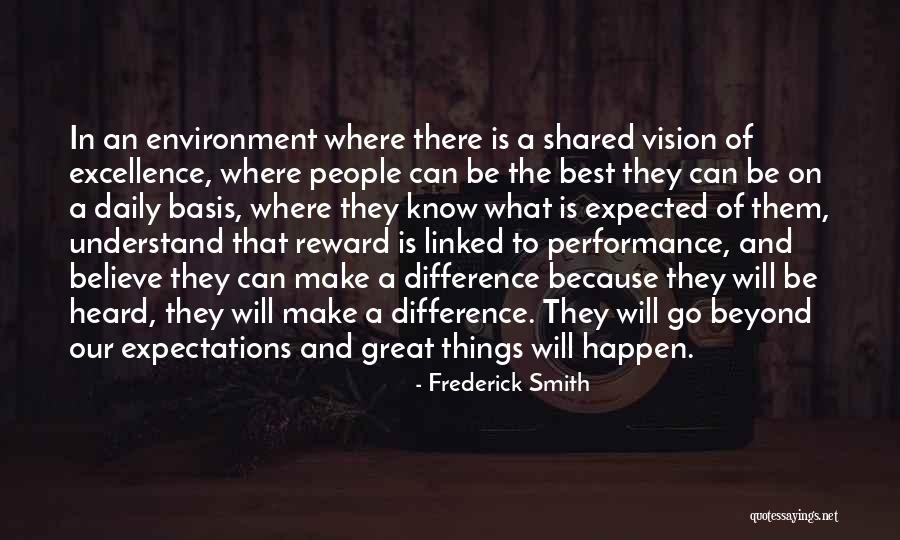 What A Great Performance Quotes By Frederick Smith What A Great Performance Quotes By Frederick Smith