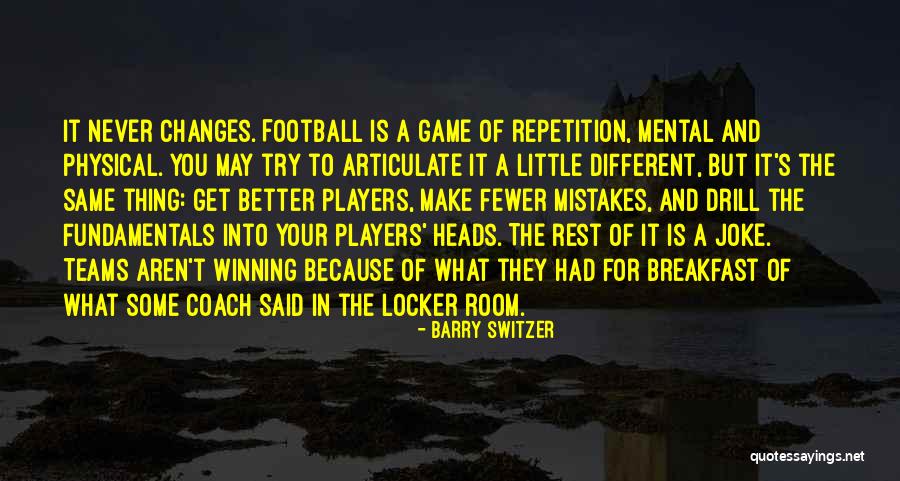 What A Joke Quotes By Barry Switzer What A Joke Quotes By Barry Switzer