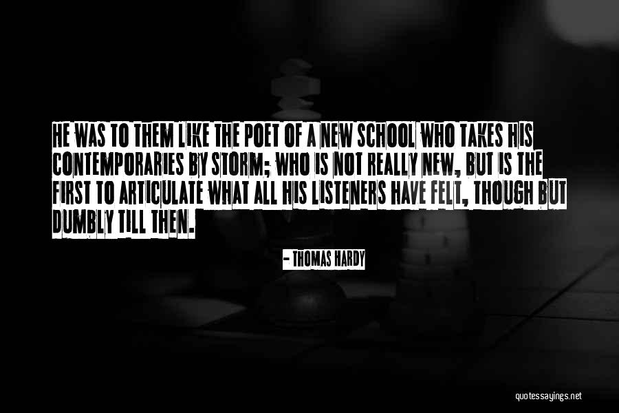 What A Poet Is Quotes By Thomas Hardy What A Poet Is Quotes By Thomas Hardy