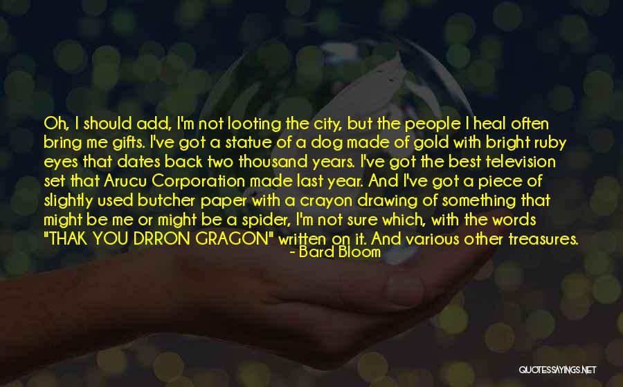 What A Year Can Bring Quotes By Bard Bloom What A Year Can Bring Quotes By Bard Bloom