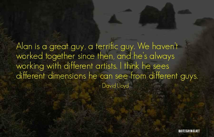 What An Artists Sees Quotes By David Lloyd What An Artists Sees Quotes By David Lloyd