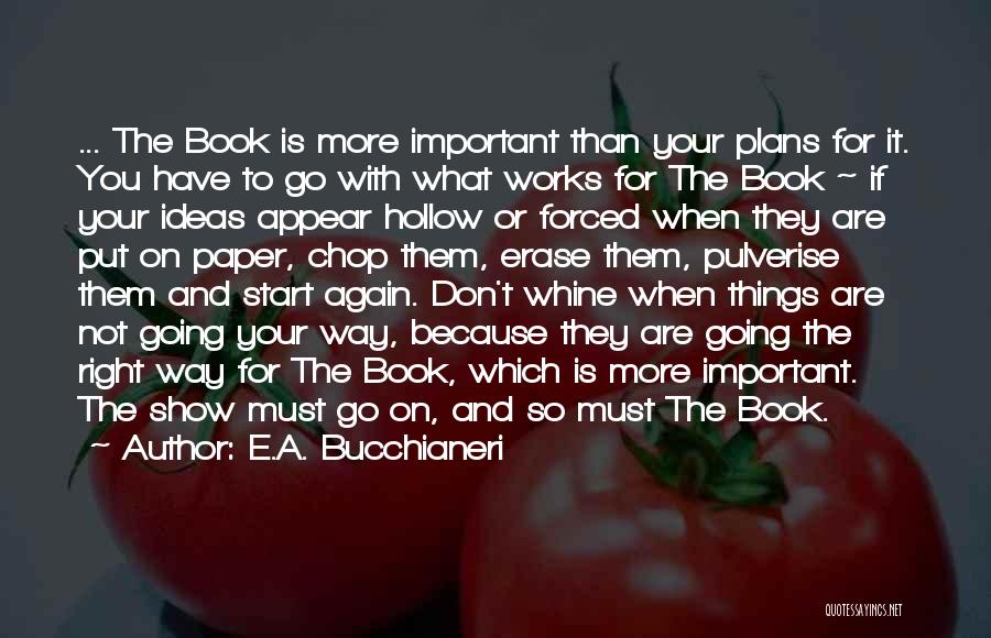 What Are Book Quotes By E.A. Bucchianeri