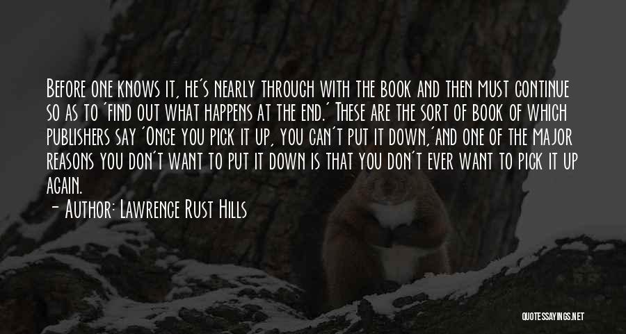 What Are Book Quotes By Lawrence Rust Hills