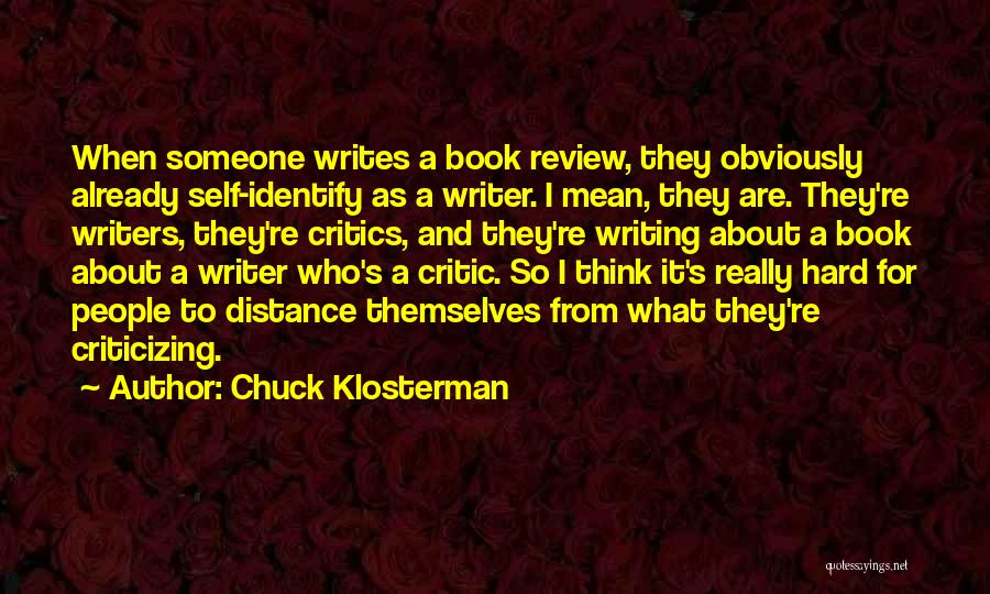 What Are Book Review Quotes By Chuck Klosterman