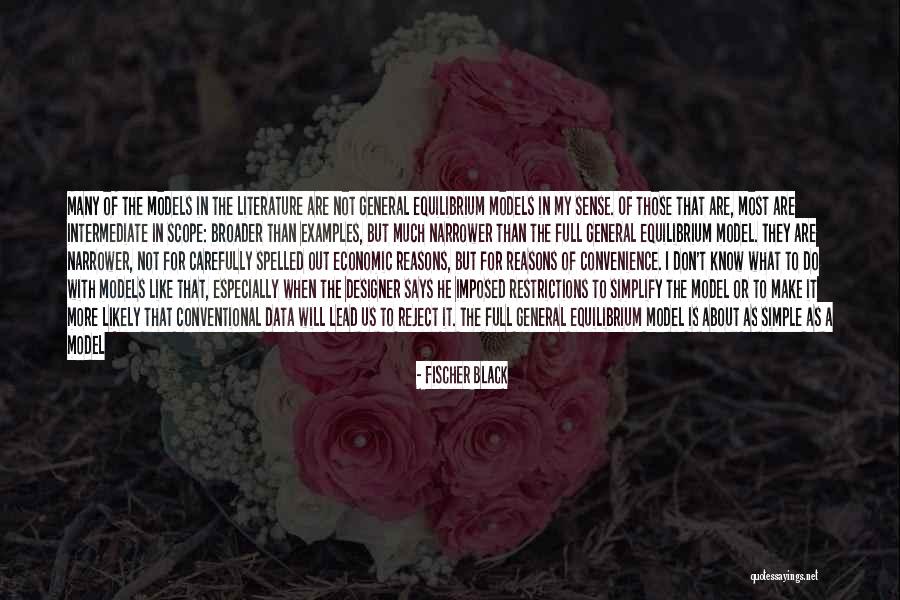 What Are Examples Of Quotes By Fischer Black What Are Examples Of Quotes By Fischer Black