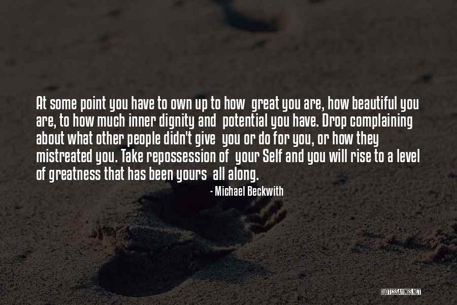 What Are Some Beautiful Quotes By Michael Beckwith