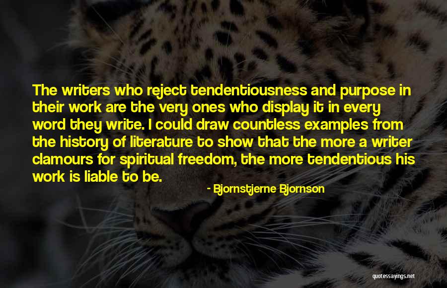 What Are Some Examples Of Quotes By Bjornstjerne Bjornson