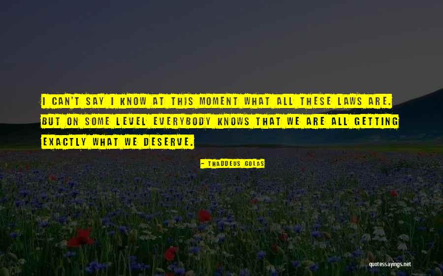 What Are Some Quotes By Thaddeus Golas What Are Some Quotes By Thaddeus Golas
