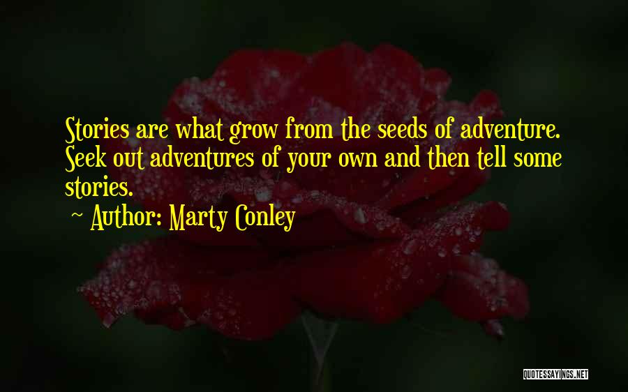 What Are The Inspirational Quotes By Marty Conley