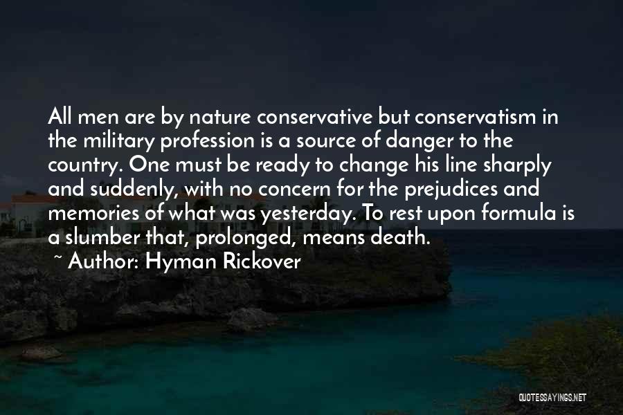 What Are The Military Quotes By Hyman Rickover