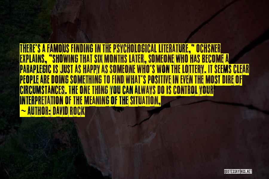 What Are The Most Famous Quotes By David Rock