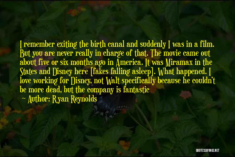 What Are Walt Disney Quotes By Ryan Reynolds