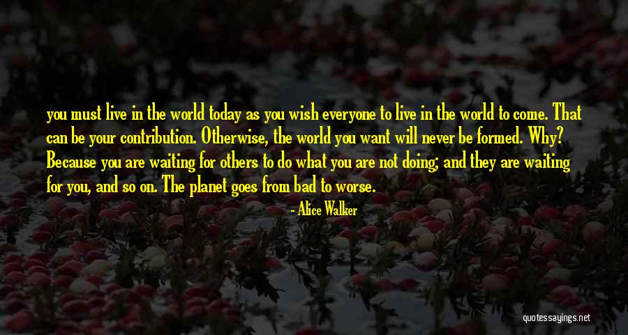 What Are You Waiting For Quotes By Alice Walker What Are You Waiting For Quotes By Alice Walker