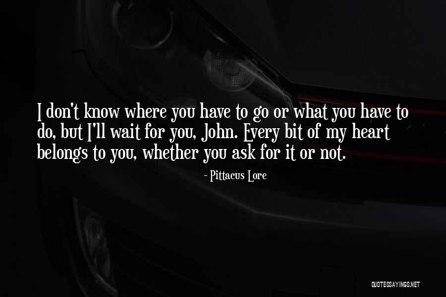 What Belongs To You Quotes By Pittacus Lore