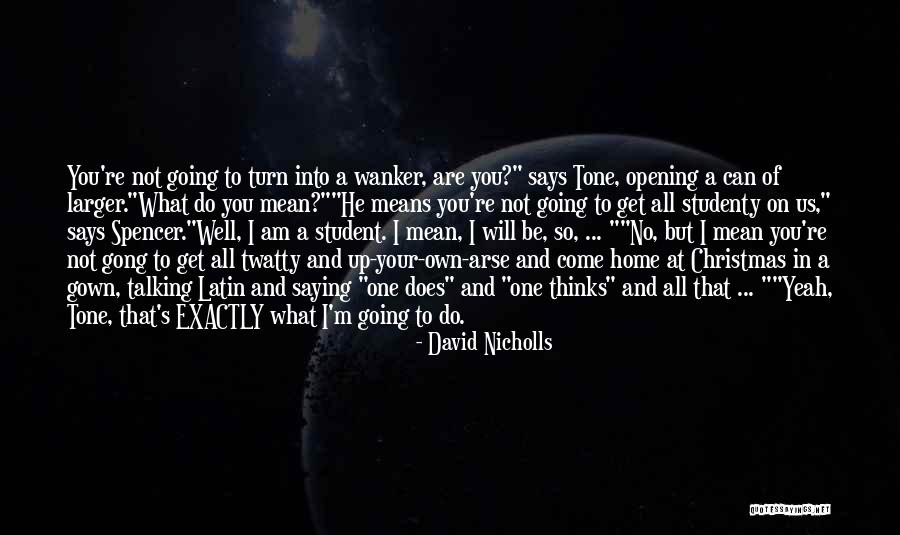 What Christmas Means Quotes By David Nicholls What Christmas Means Quotes By David Nicholls