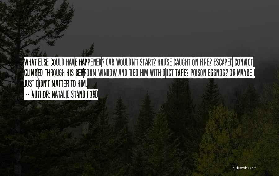 What Could Have Happened Quotes By Natalie Standiford