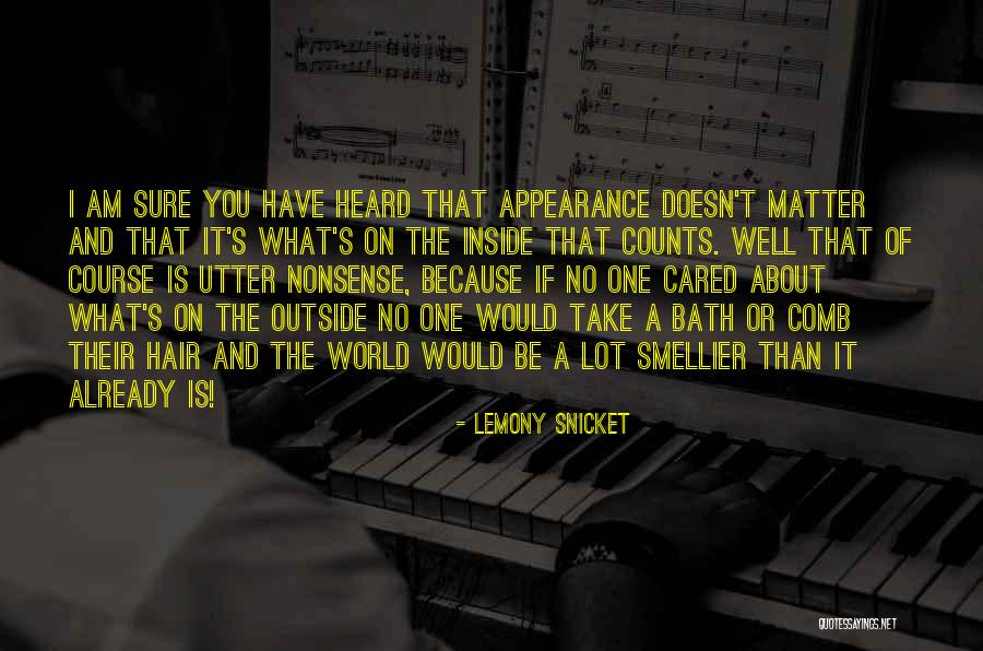 What Counts On The Inside Quotes By Lemony Snicket What Counts On The Inside Quotes By Lemony Snicket